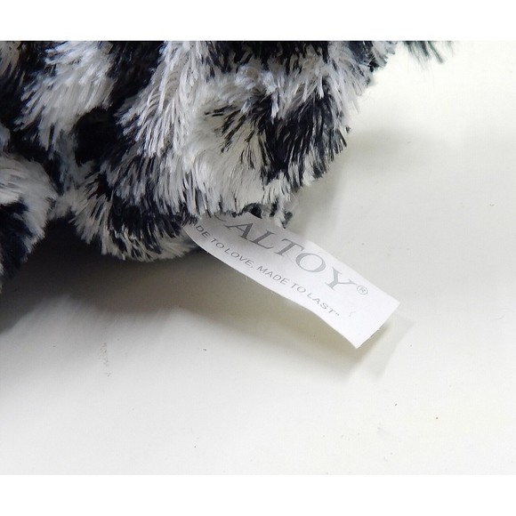 Caltoy Hand Puppet Zebra Plush Stuffed Toy Animal Black White - Picture 8 of 12